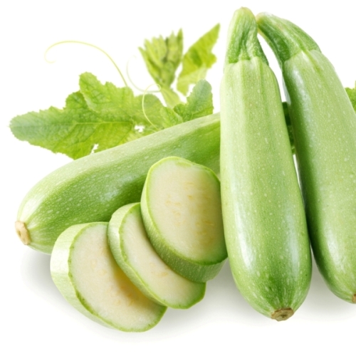 squash,Zucchini with leaves