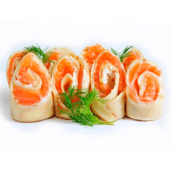 Salmon Blintzes