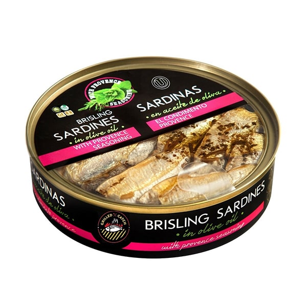 Brivais Vilnis Sardines in olive oil - with provence seasoning