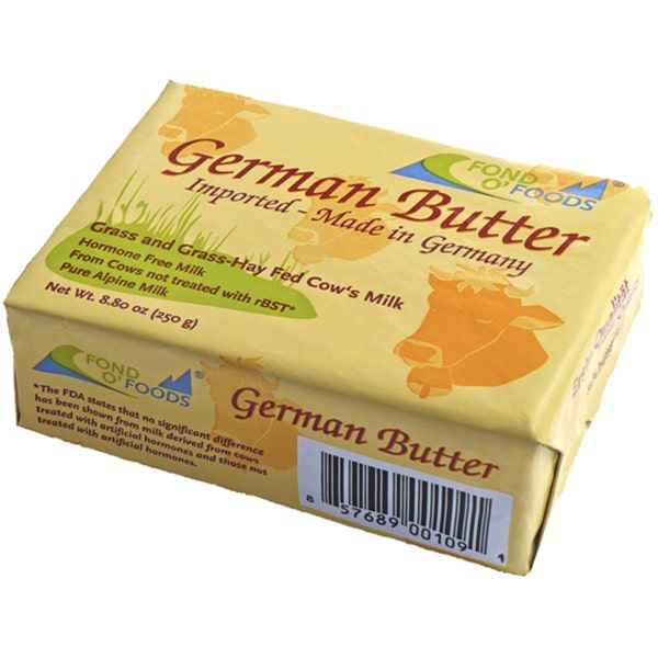 German butter Fond o Foods