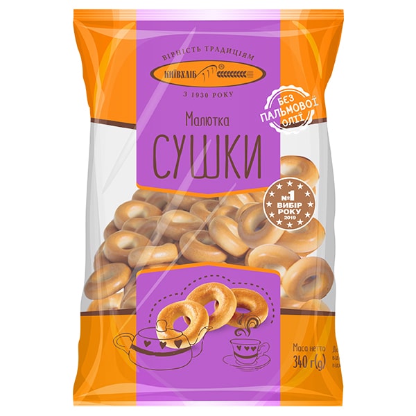 Kievhleb Dry bagels Baby-malutka