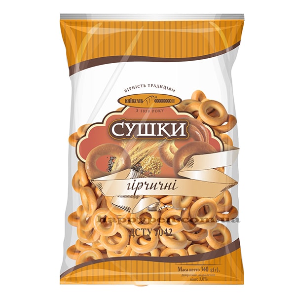 Kievhleb Dry bagels Mustard