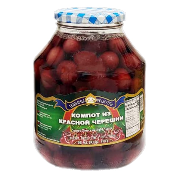 Compot Red Cherry Teschini Recepti