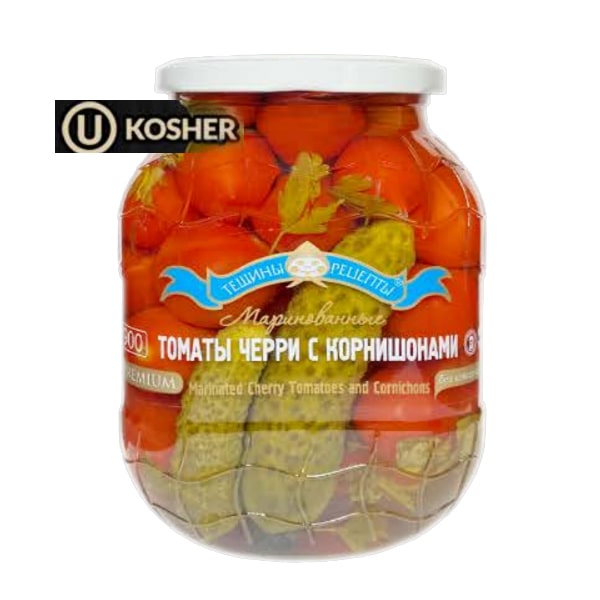 Premium Cherry Tomatoes and Cucumbers Kosher Teschini Recepti