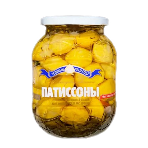 Premium Squash Patisoni Marinated Kosher Teschini Recepti