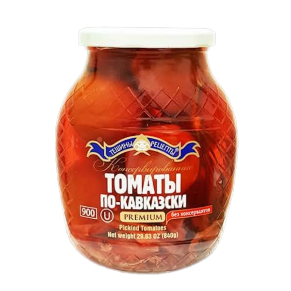 Premium Tomatoes with Beets Po Kavkazski Marinated Kosher Teschini Recepti