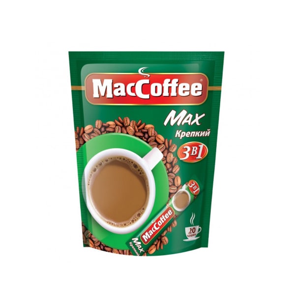 Instant coffee 3 in 1 max (strong) Maccoffee