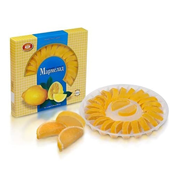 Marmalade gourmet fruit slices (lemon), rodina food store, Rodina food