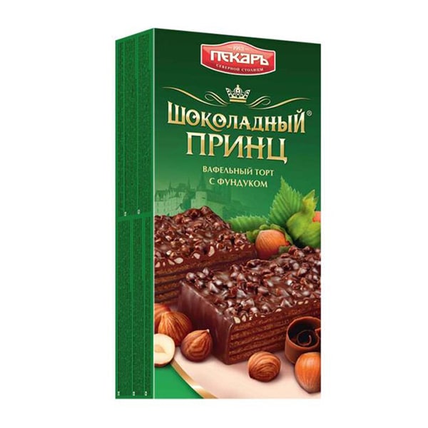 Wafers Cake Choco-Funduk Shokoladniy Princ