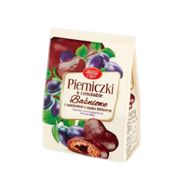 Piernichki plum in chocolate