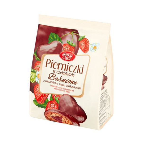 Piernichki strawberry in chocolate