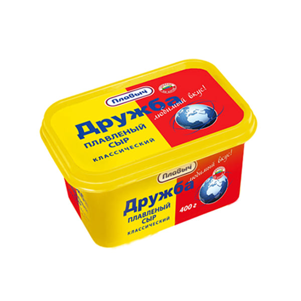 Processed Cheese Druzhba (plastic)