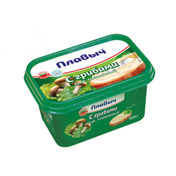 Processed Cheese with mushrooms (plastic)