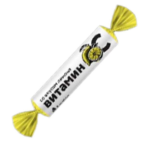 Candy Ascorbinka vitamin C lemon