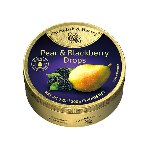 Candy tin Pear and Blackberry