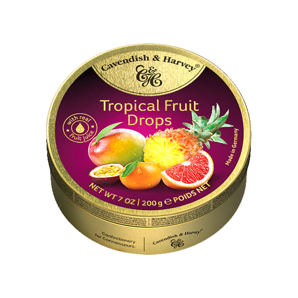 Candy tin Tropical Fruits