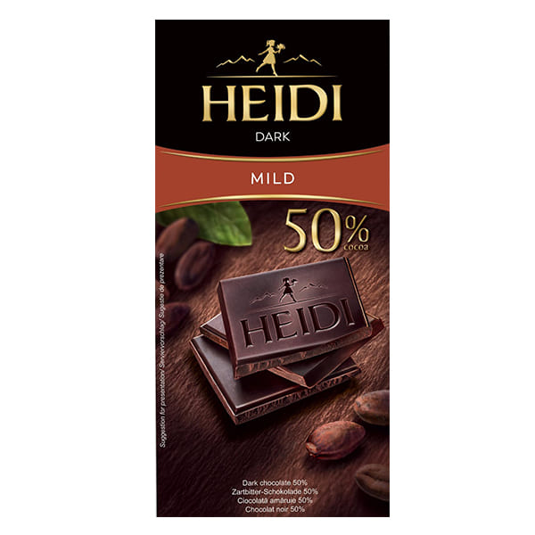 Dark chocolate with mild 50%