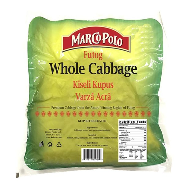 Marco Polo Whole Cabbage