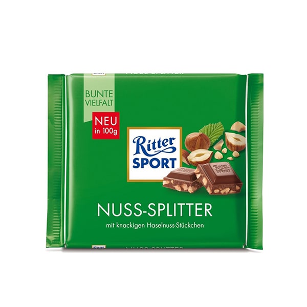 Ritter sport nuss splitter