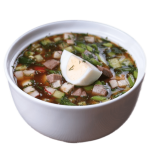 Okroshka (cold vegetable-based soup)